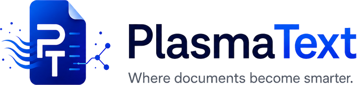 PlasmaText — Where documents become smarter.